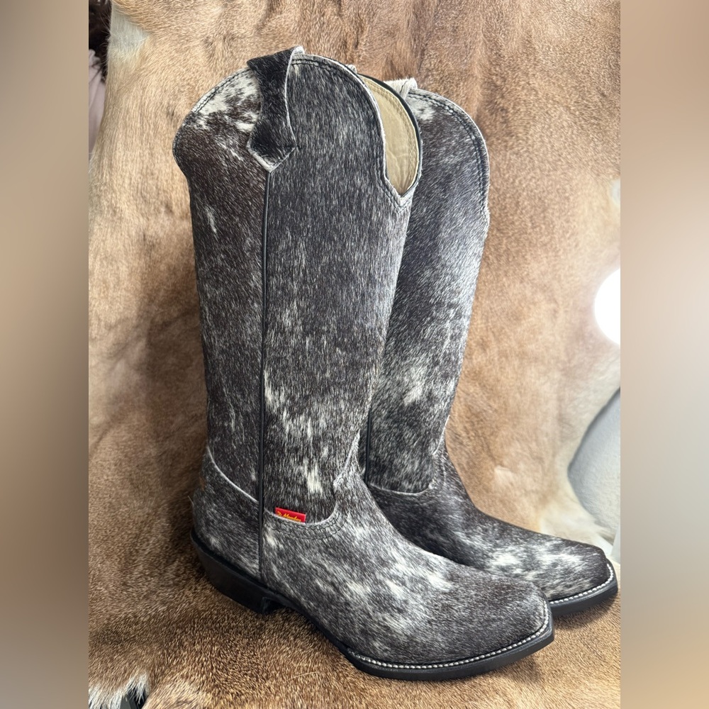 Cowhide Western Boots
